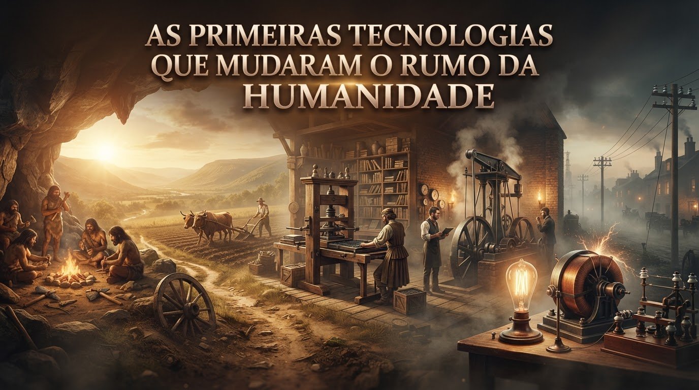 Episodio 1: As primeiras tecnologias que mudaram o rumo da humanidade