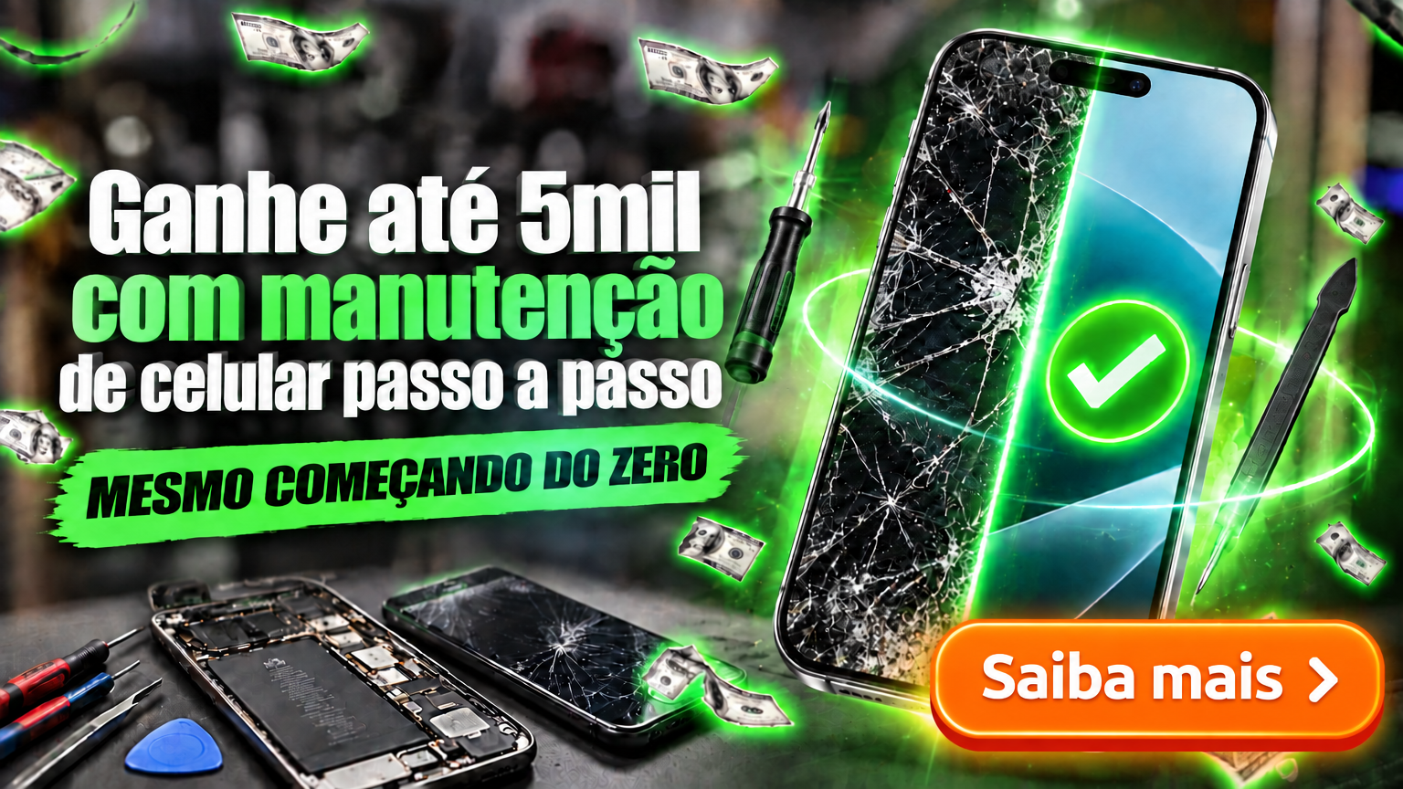 Curso Manutenção para celular